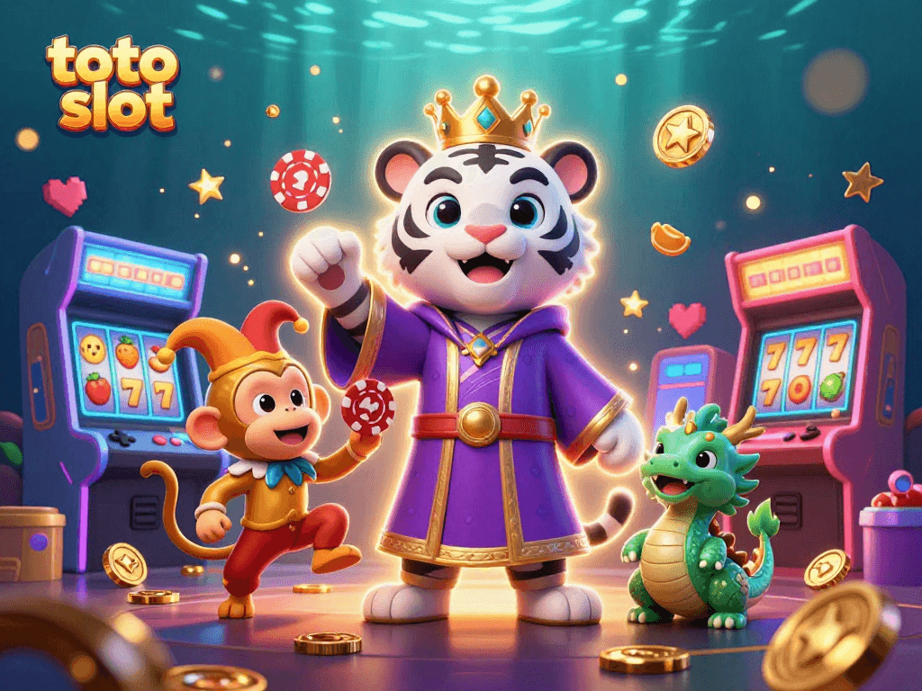 Engage with the thrilling world of toto slot featuring dynamic characters, colorful game elements, and casino glamour.
