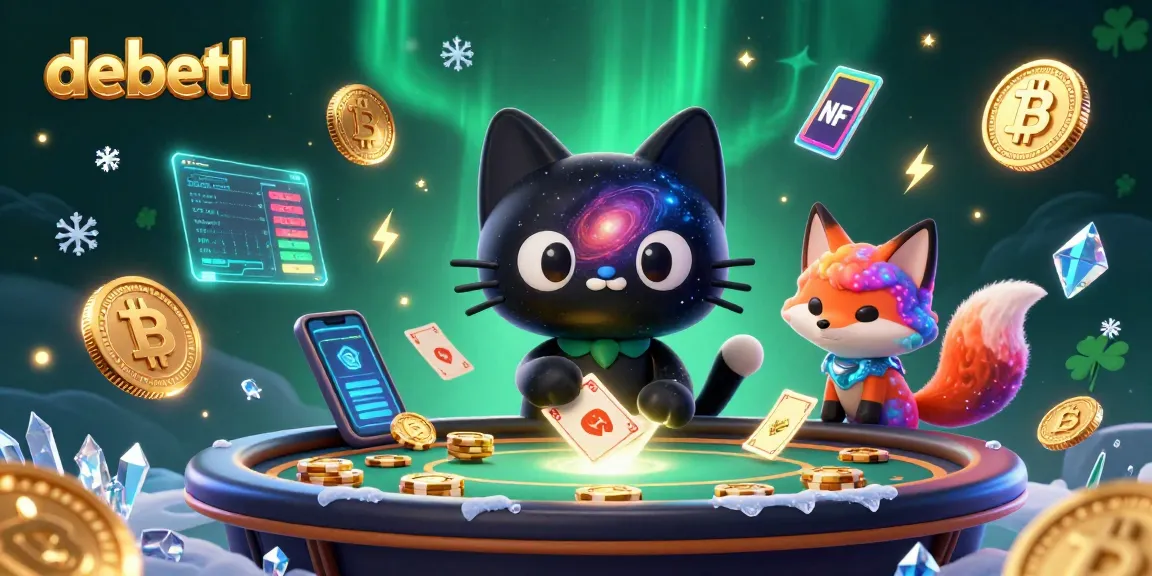 Engage in thrilling casino experiences with debetl’s captivating cosmic scene of gaming action.