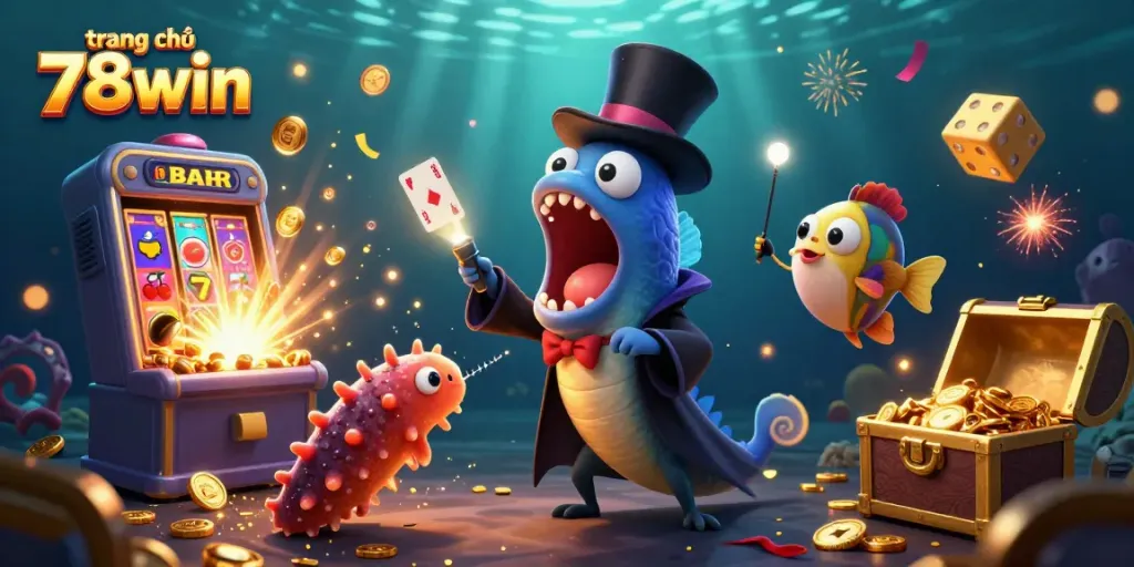Engage in thrilling gameplay at trang chủ 78win with bioluminescent sea creatures showcasing exciting casino features.