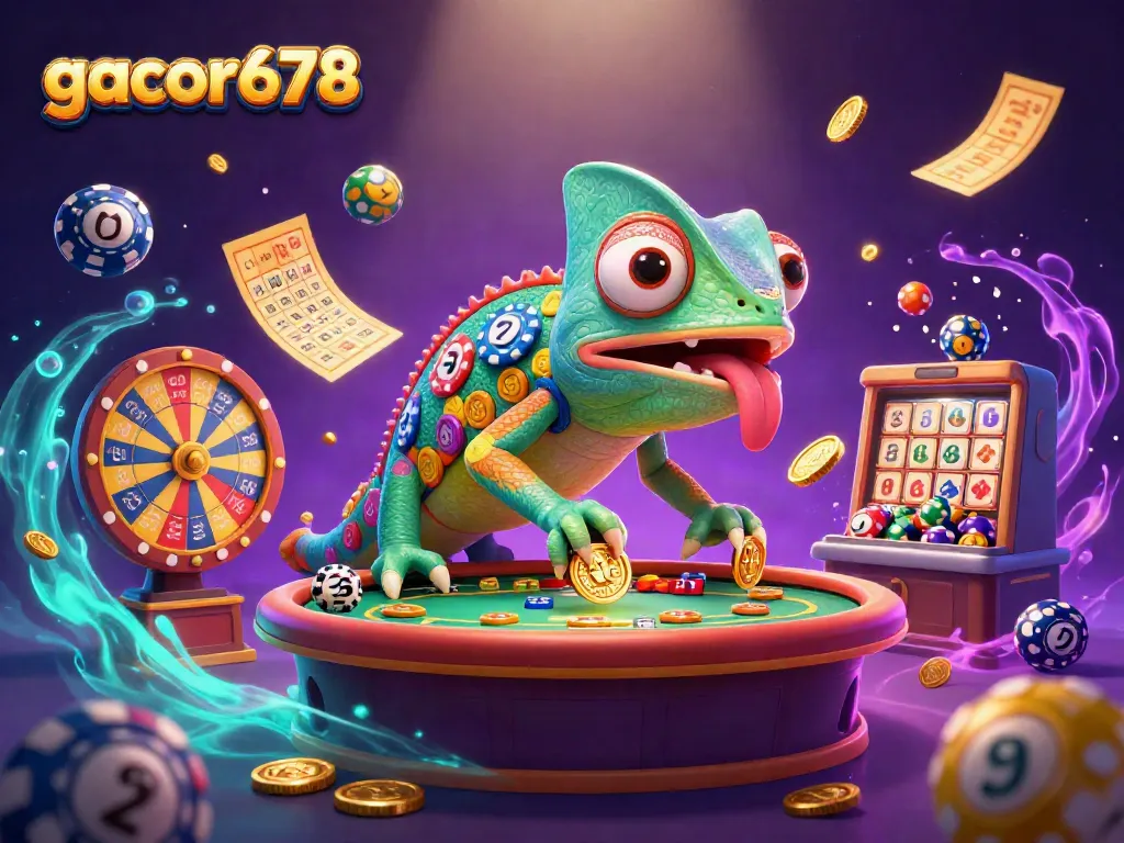 Celebrate wins with gacor678, a dynamic casino scene featuring exciting games and vibrant prizes.