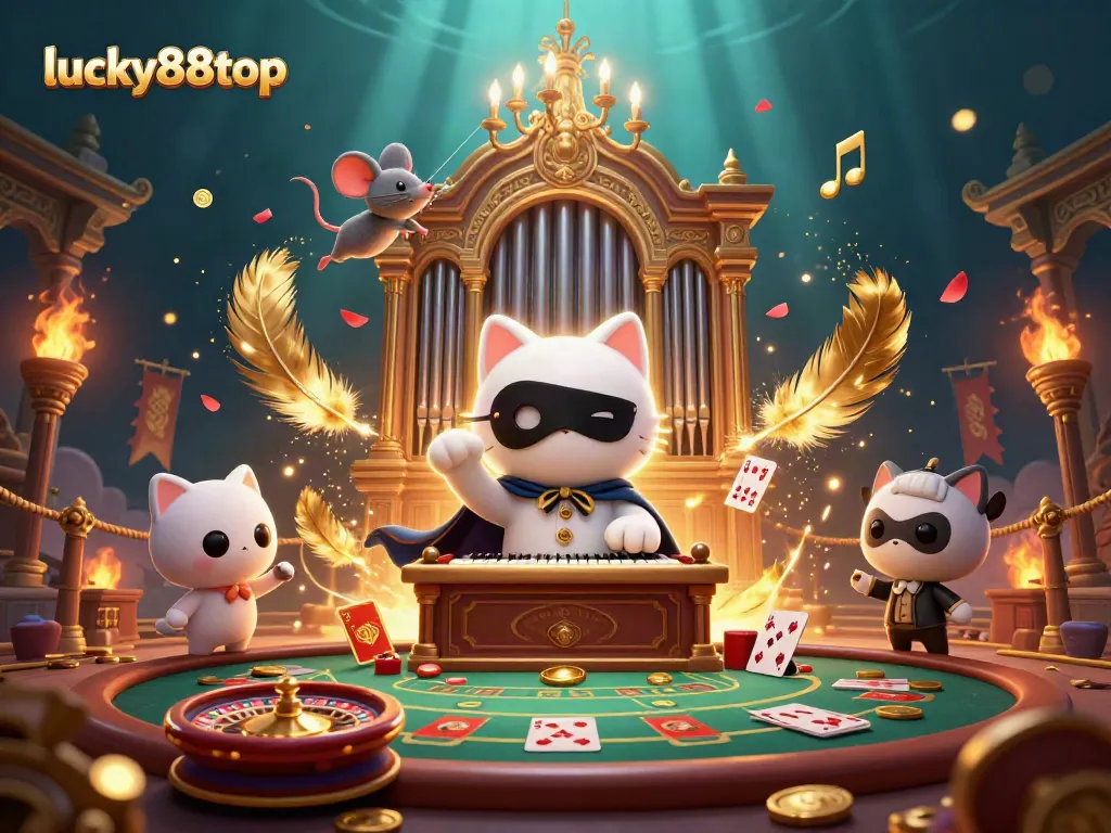 Experience the dynamic charms of lucky88top with vibrant casino scenes and thematic elements.